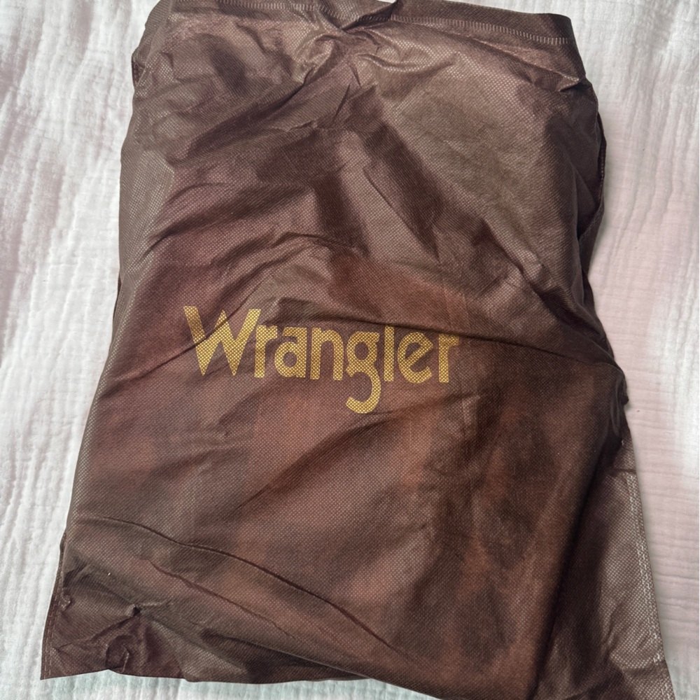 Wrangler western print tote bag structured purse brown tan country girl - Picture 7 of 11